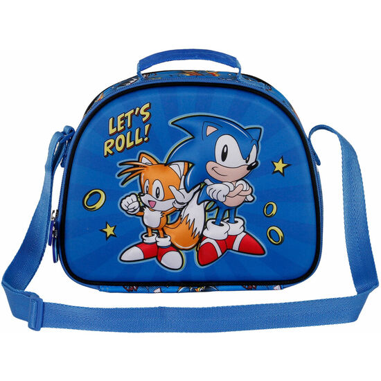Comprar Bolsa Portameriendas 3d Lets Roll Sonic The Hedgehog