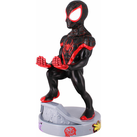 Comprar Cable Guy Soporte Sujecion Figura Miles Morales Spiderman Marvel 21cm