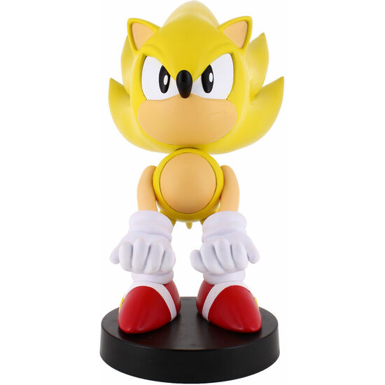 Cable Guy Soporte Sujecion Figura Sub Super Sonic - Sonic 21cm