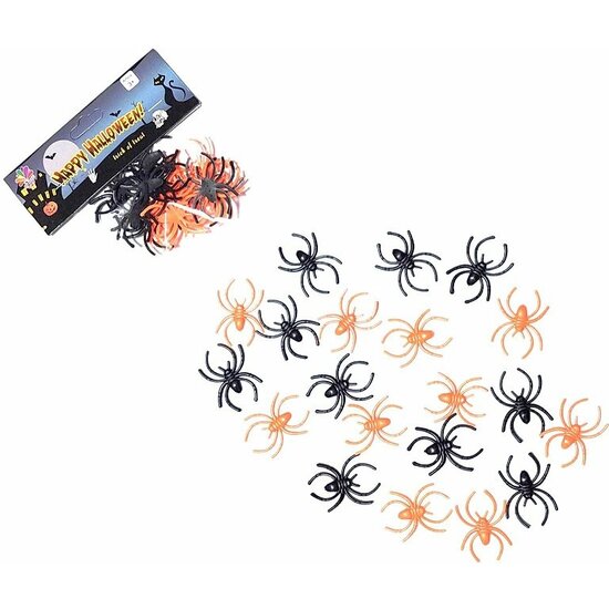 Paquete De 20 Arañas Halloween