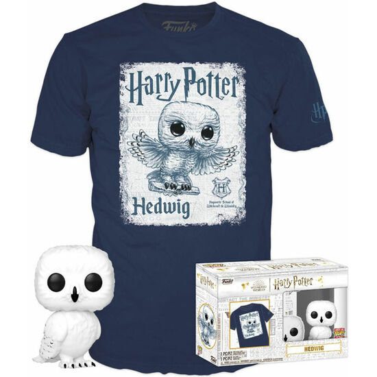 Comprar Set Figura Pop & Tee Harry Potter Hedwig