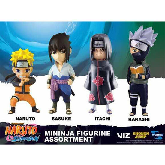 Comprar Pack 12 Figuras Mininja Naruto Shippuden 5cm Surtido