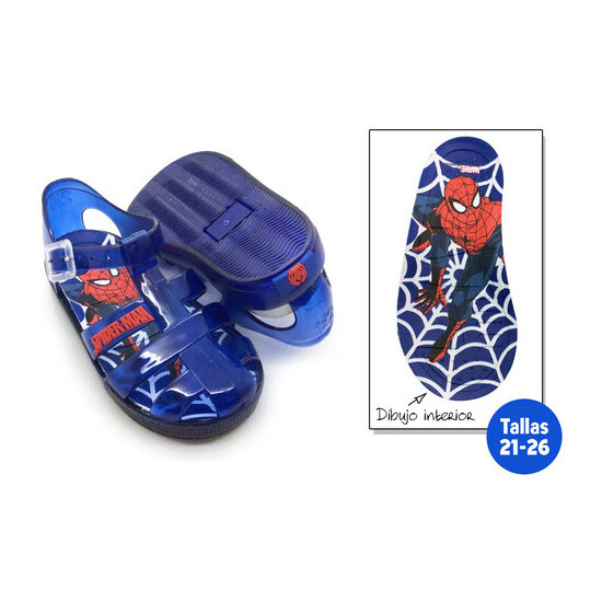 Zapatillas Verano Infantil Spiderman Talla 25