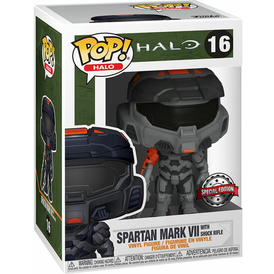 Figura Pop Halo Spartan Mark Vii Exclusive