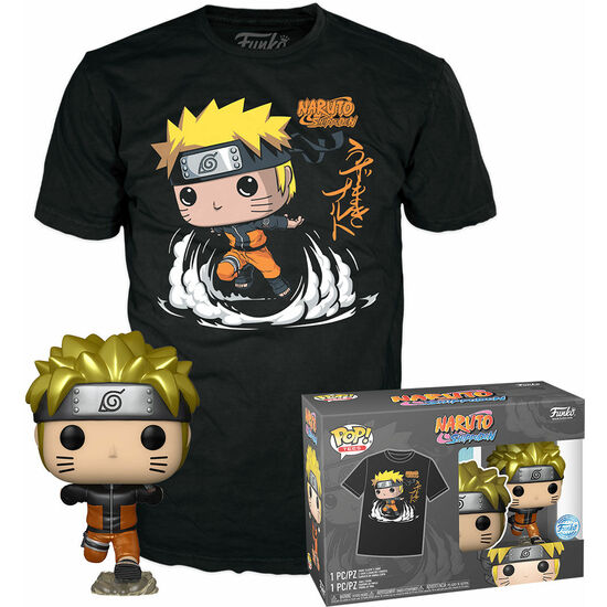 Comprar Set Figura Pop & Tee Naruto Shippuden Exclusive
