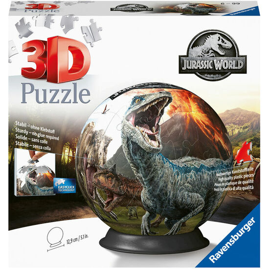 PUZZLE 3D JURASSIC WORLD 72PZS