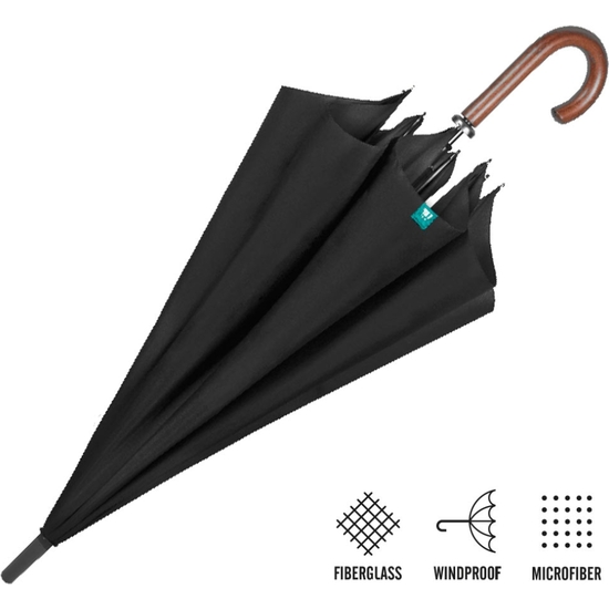 Paraguas Golf Premium Automático Negro