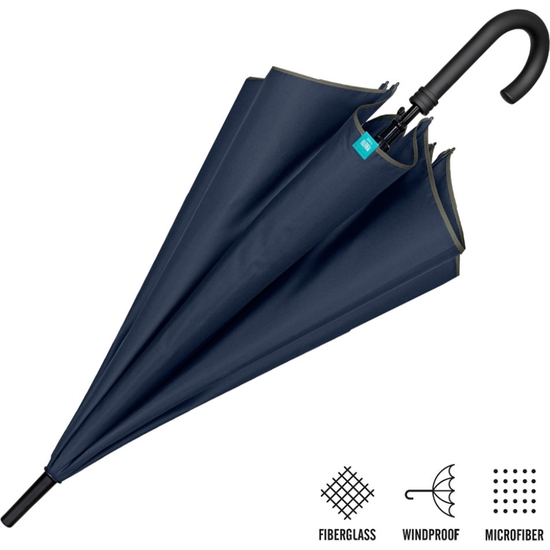 Paraguas Automático Golf Premium 116 Cm 3 Colores Surtidos