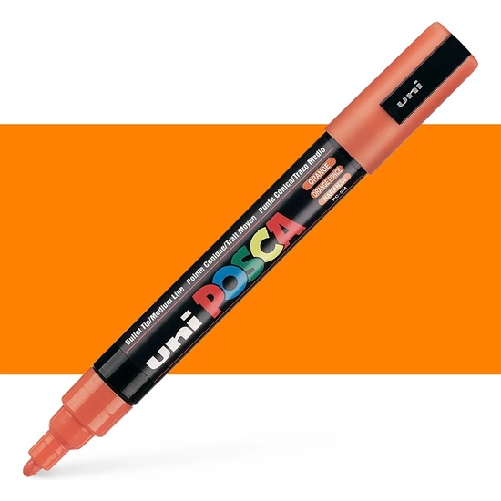 Comprar Rotulador Uni Posca Pc-5m Color Naranja