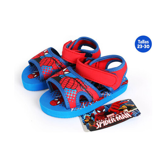 Comprar Sandalias Playa Con Velcro Spiderman Talla 29