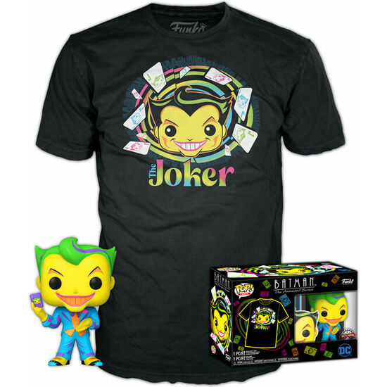 Comprar Set Figura Pop & Tee Dc Comics Batman Joker Exclusive
