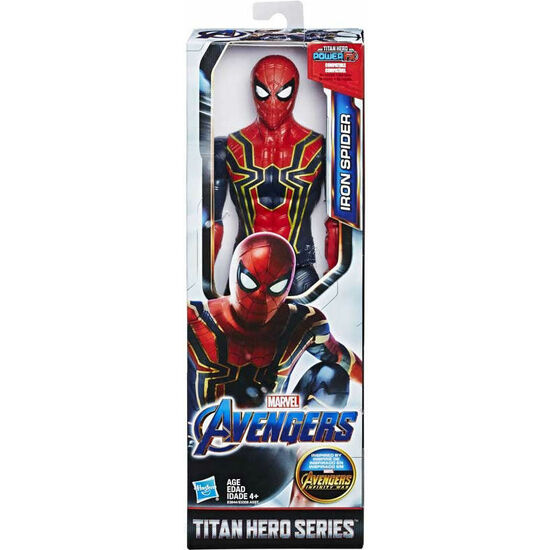Comprar Figura Titan Hero Iron Spider Vengadores Avengers Marvel 30cm