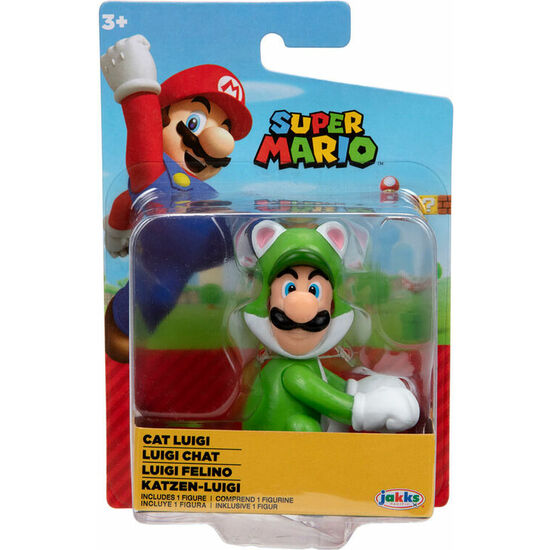 Comprar Figura Luigi Felino Super Mario Nintendo 6,5cm