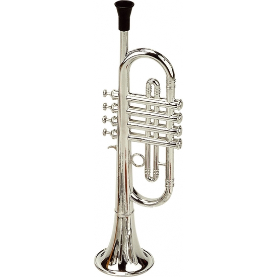 Trompeta Metalizada 8 Pistones 42 Cm