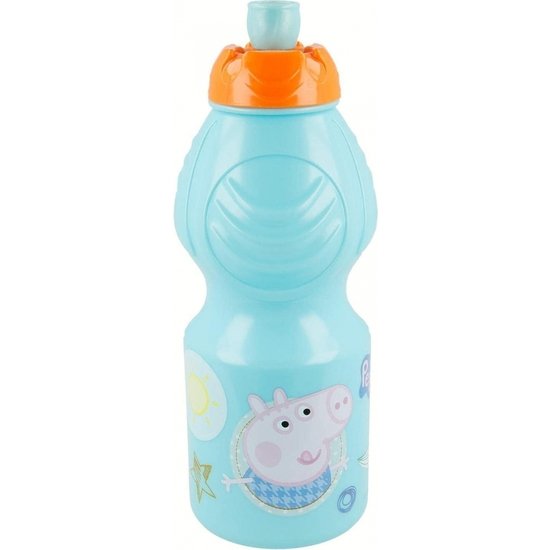 PEPPA PIG BOTELLA PLÁSTICO 400 ML 18 CM