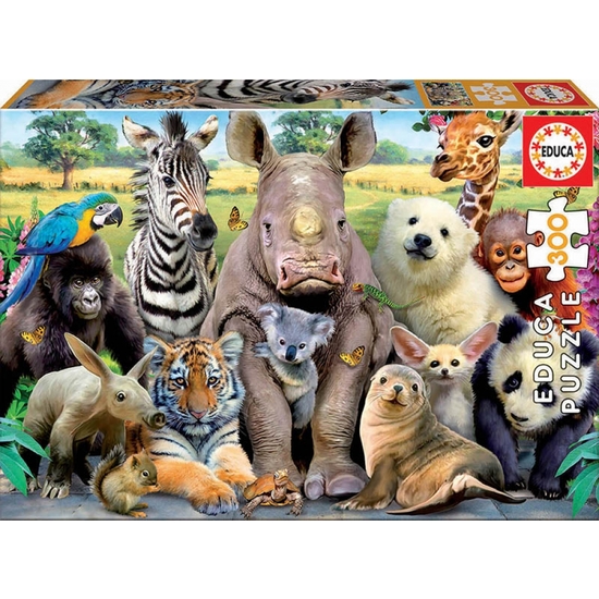 Comprar Puzzle Educa 300 Pzas Animale Foto Clase