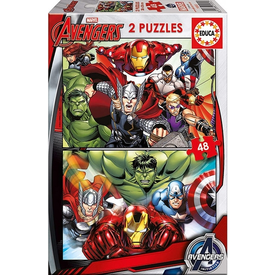 Comprar Avengers Puzzle Doble 2x48 Pzas
