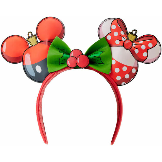 Diadema Orejas Navidad Mickey & Minnie Disney Loungefly