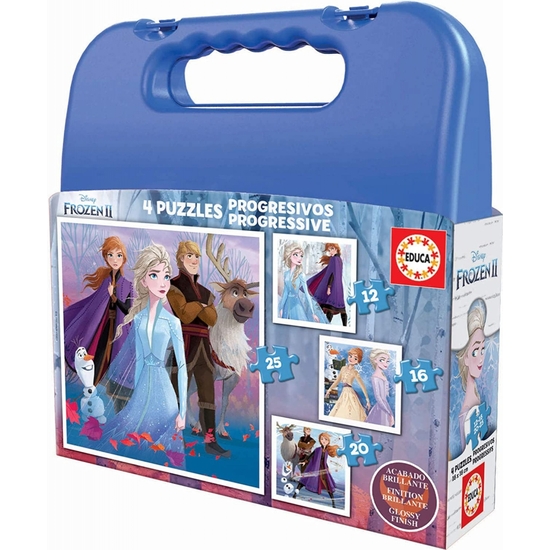 Comprar Frozen Maleta 4puzzle Progresiv12-25 Pz