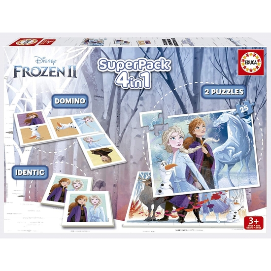 Frozen Superpack 4 Juegos En 1
