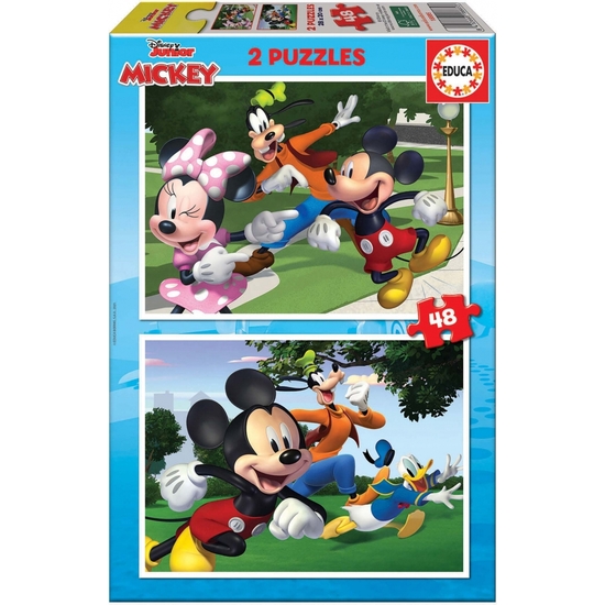 Comprar Mickey&friends Puzzle Doble 2x48
