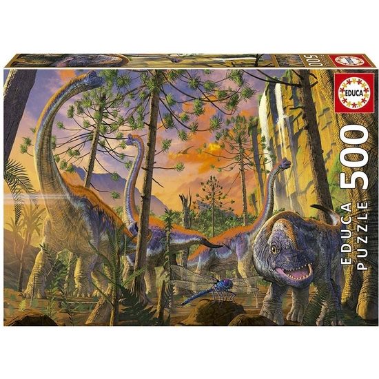Comprar Puzzle Educa 500pzas Dinosaurios Curious