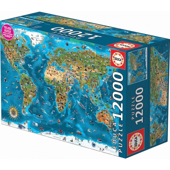 Comprar Puzzle Educa 12000p Maravillas Del Mundo
