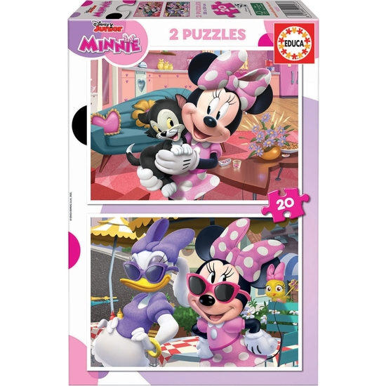 Comprar Minnie Puzzle Doble 2x20