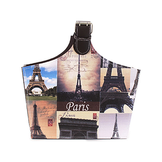 Comprar Revistero Con Asa Diseño Torre Eiffel