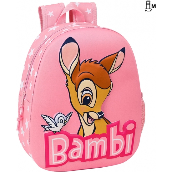 Disney Mochila 3d Bambi 33x27