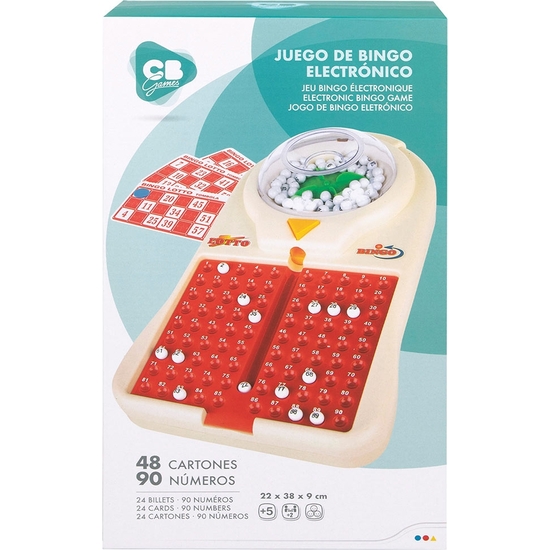 Comprar Bingo Eléctrico 48 Cartones 22x38