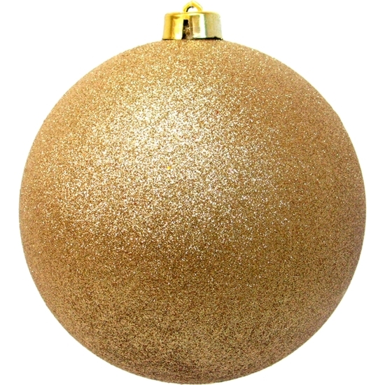 Bola Gigante Purpurina Glitter Oro 20 Cm