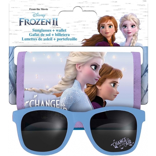 Frozen Set Billetero Gafas De Sol 19x14cm