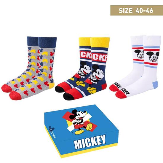 Comprar Pack Calcetines 3 Piezas Mickey Sin Color