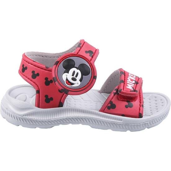 SANDALIAS PLAYA ESTAMPADO MICKEY RED CERDA