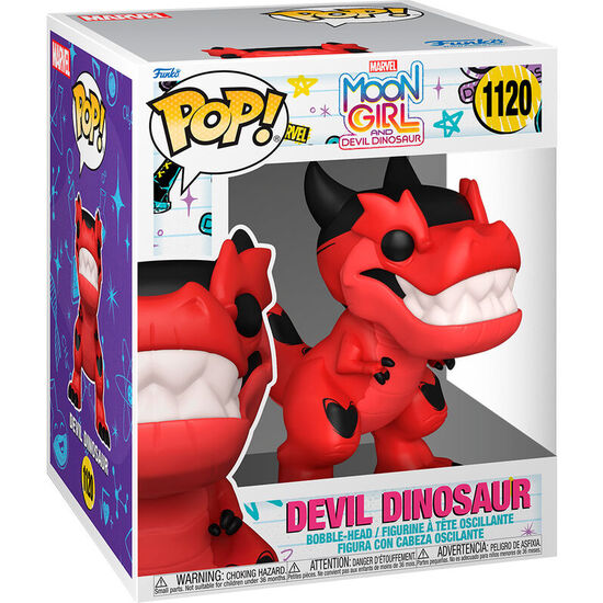 Comprar Figura Pop Marvel Moon Girld And Devil Dinosaur Devil Dinosaur
