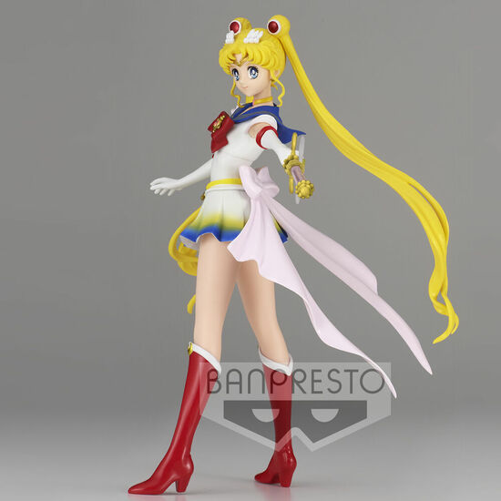 Figura Super Sailor Moon Ver.a Glitter Glamours Pretty Guardian Eternal The Movie Sailor Moon 23cm