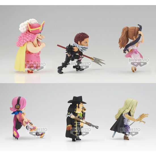 PACK 12 FIGURAS WORLD COLLECTABLE LANDSCAPES VOL.9 THE GREAT PIRATES 100 ONE PIECE 7CM SURTIDO