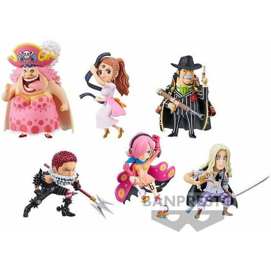 Pack 12 Figuras World Collectable Landscapes Vol.9 The Great Pirates 100 One Piece 7cm Surtido