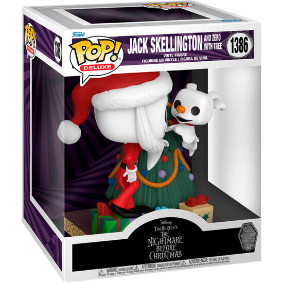 Comprar Figura Pop Deluxe Disney Pesadilla Antes De Navidad 30th Anniversary Jack Skellington And Zero