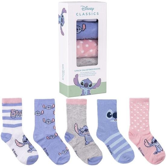 PACK CALCETINES 5 PIEZAS STITCH CERDA