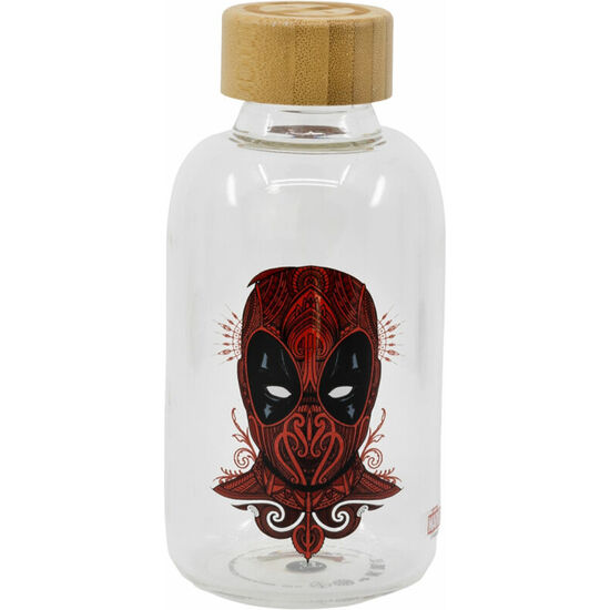 Comprar Botella Cristal Deadpool Marvel 620ml