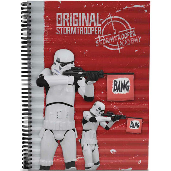 Comprar Cuaderno A5 Bang Original Stormtrooper