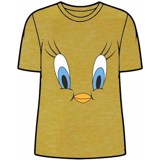 Camiseta Piolin Tweety Looney Tunes Adulto Mujer