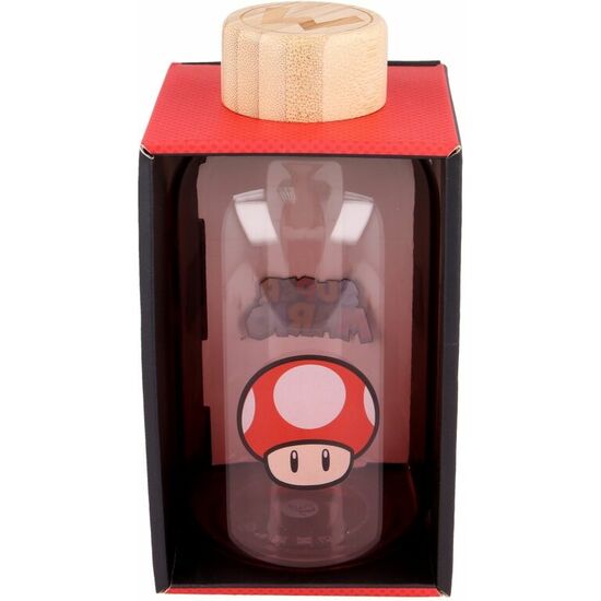 Comprar Botella Cristal Super Mario Bros Nintendo 620ml