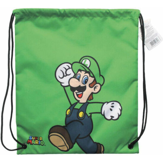 Comprar Saco Luigi Super Mario Bros Nintendo 40cm