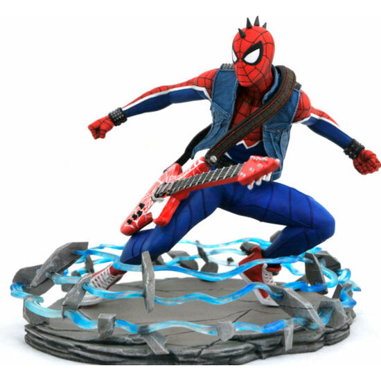 Estatua Spider-punk Spiderman Marvel 18cm