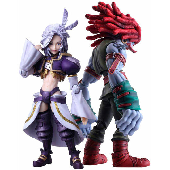 Set 2 Figuras Bring Arts Kuja Y Amarant Coral Final Fantasy Ix 16-18cm