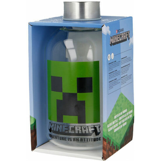 Comprar Botella Cristal Minecraft 620ml