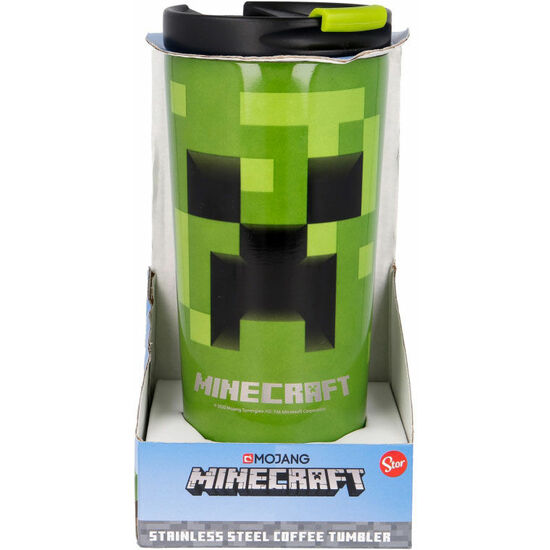 Comprar Vaso Termo Acero Inoxidable Minecraft 425ml